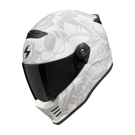 Scorpion Covert Fx Dragon Helmet Light Grey 186 470 344 Full Face