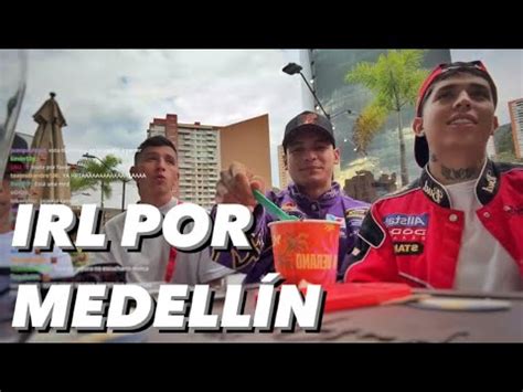 WESTCOL LEANDRO Y CHANTY EN IRL POR MEDELLIN YouTube