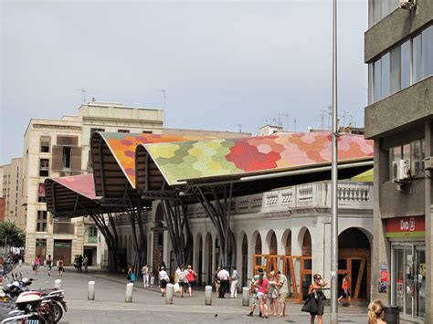 Barcelona In The Summer Mercado De Santa Caterina