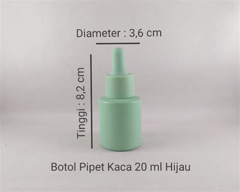 Botol Pipet Kaca Kotak Transparan Mmtpackaging