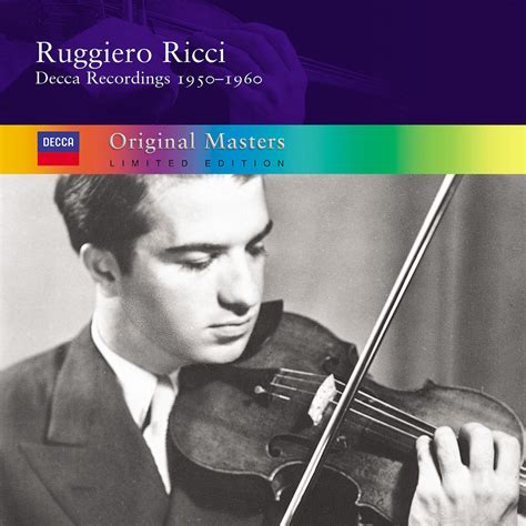 Product Family | Ruggiero Ricci Historic Decca Recordings 1950-1960