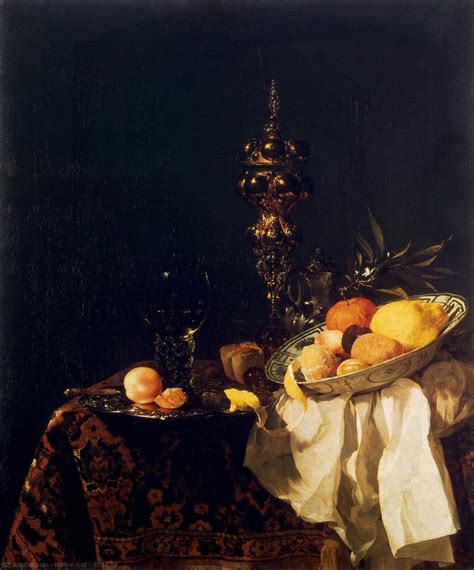 Paintings Reproductions Still Life By Willem Kalf