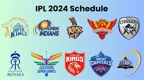 Ipl 2024 Schedule Fixtures Venues And Timetable Cricgate