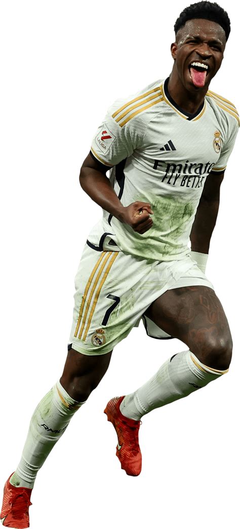 Vinícius Júnior Real Madrid football render FootyRenders