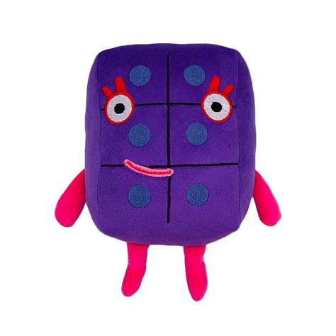 Cute Cartoon Numberblocks Plush Doll Educational Stuffed Toys Number