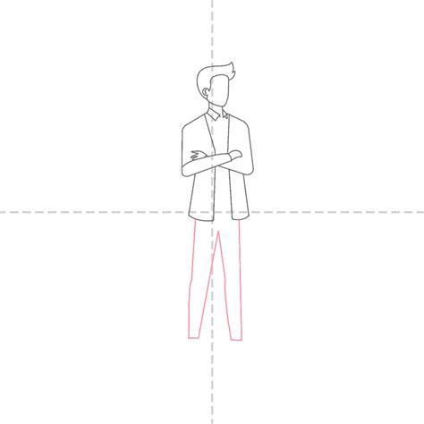 How To Draw A Man In (9) Easy Steps For Kids