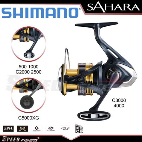 Jual Reel Sahara 2022 500 1000 C2000 2500 C3000 4000 C5000 HG XG