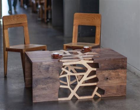 Modern wooden coffee table from Design Matter