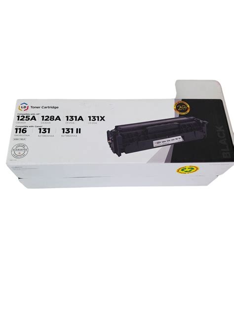 Used New in Box LD Toner Cartridge Compatible with 125A 128A 131A Canon ...