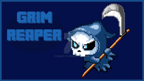 Grim Reaper Pixel Art by Magic-YT on DeviantArt