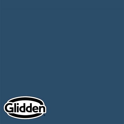 Glidden Premium 5 Gal Ppg1156 7 Celestial Blue Satin Exterior Latex