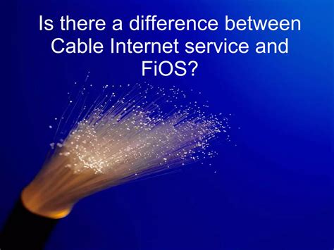 Verizon Fios Vs Cable Ppt