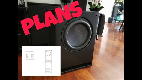 Dayton Ultimax 12inch Subwoofer Build Plans Youtube