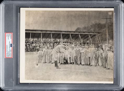 Circa Babe Ruth Headin Home Original Yankee Photo Corporation