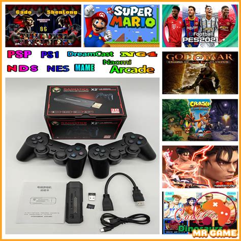 X2 Plus Game Stick 40000 Games Retro Video Game Console Arcade Game Box