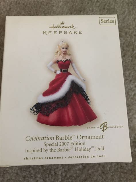 2007 Hallmark Keepsake Celebration Barbie Ornament Special Edition 8th