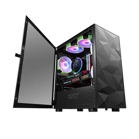 DARK FLASH AIGO DLM21 LUXURY MATX CHASSIS GAMING CASING TEMPERED GLASS