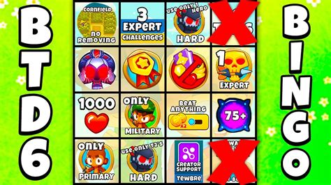 Bloons TD 6 BINGO YouTube