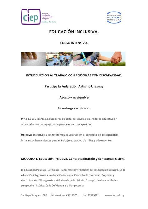 Pdf EducaciÓn Inclusiva Uy€¦ · Visual En El Desarrollo