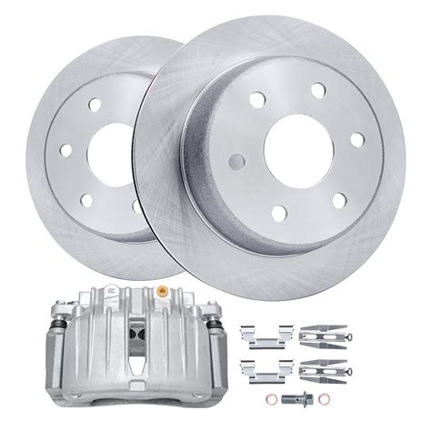 Detroit Axle Rear Disc Rotors Right Brake Caliper Replacement For