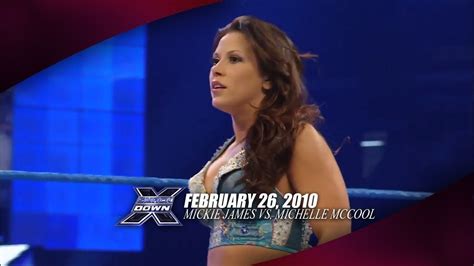 Swwe Wwe Smackdown Michelle Mccool Vs Mickie James Youtube