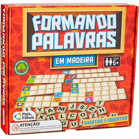 Jogo Formando Palavras - Jogo Educativo Formando Palavras Alfabetização | Shopee Brasil