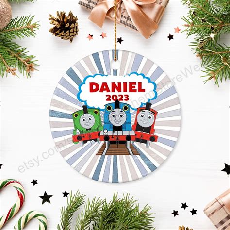 Personalized Thomas and Friends 2023 Ornament Cute Thomas and - Etsy