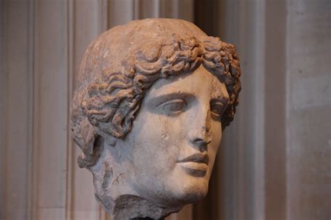 Pentelic Marble Head Of Apollo Kassel Type Roman Nd C Flickr