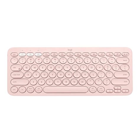 Teclado Logitech K Bluetooth Rosa Ap Computadores