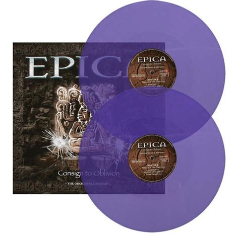 Epica Consign To Oblivion 2 Lps Purple Vinyl Envío Gratis