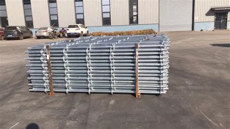 Hot Dipped Galvanized Ringlock Scaffolding System Standard Ledger