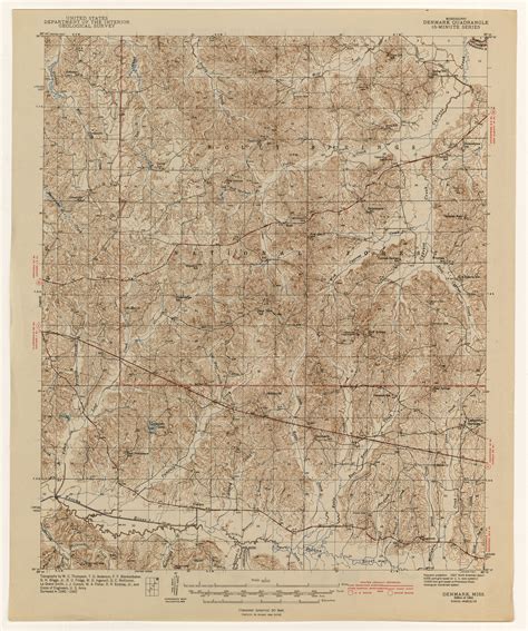 Topographic Map Of Mississippi River United States Map