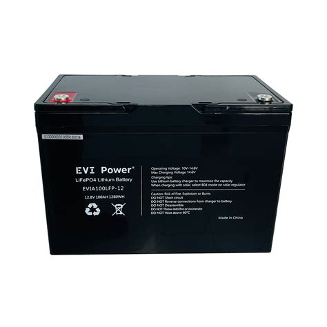 100Ah Lithium Battery - Evi Power