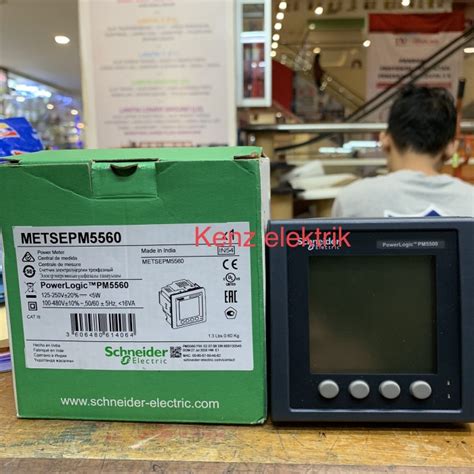 Jual METSEPM5560 PM 5560 POWER METER SCHNEIDER Jakarta Pusat Kenz