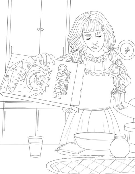 Desenhos De Melanie Martinez Para Colorir