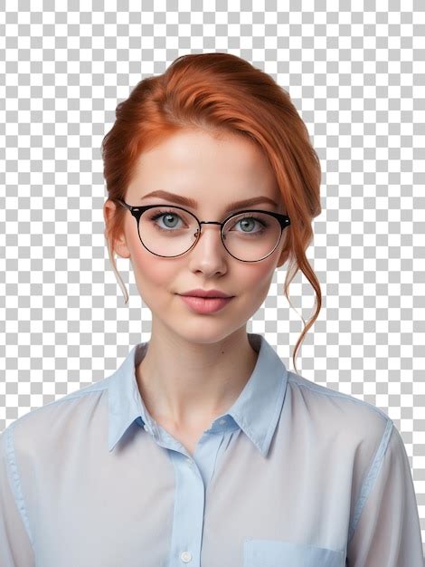 A Woman Wearing Glasses With A Shirt That Says Shes Wearing Glasses