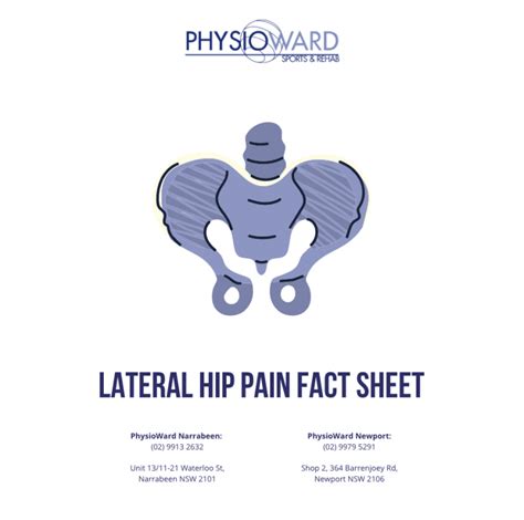 Lateral Hip Pain Fact Sheet Physioward Sports And Rehab