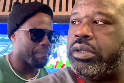 Kevin Hart Takes A Shot At Shaquille O Neal During Super Bowl 2023