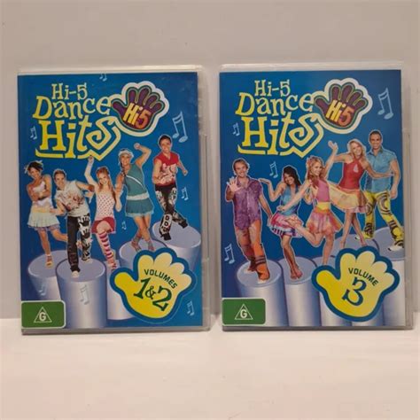 HI-5 DANCE HITS Volume 1, 2, 3 DVD Childrens TV Series Kids Singing ...