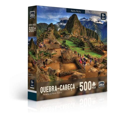 Quebra Cabeça Machu Picchu Cidade Perdida Dos Incas 500 Pcs Submarino