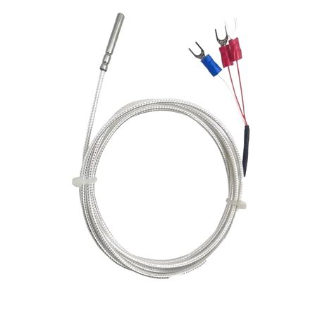 WZP Pt100 PT100 Temperature Sensor Probe Platinum Thermistor Precision