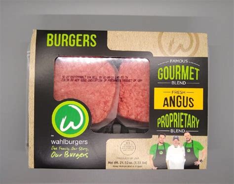 Wahlburgers Gourmet Blend Angus Beef Burgers Wahl Sauce Aldi Reviewer