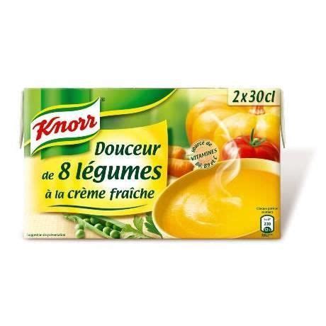 Knorr Douceur 8 légumes à la crème fraîche 6 X 60 CL Cdiscount Au