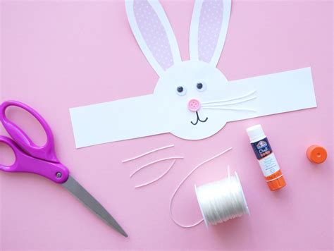 Easy Easter Bunny Headband Craft Video Atelier Yuwa Ciao Jp