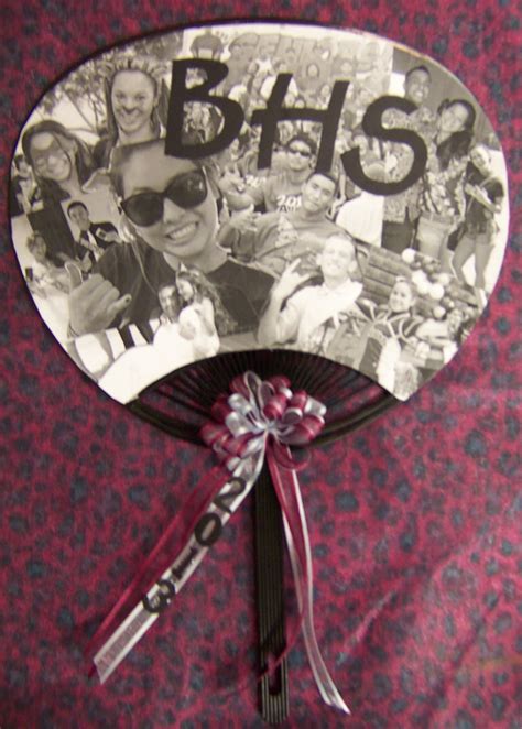 Ideas And Inspirations Graduation Favor Or Centerpiece Personalized Fan