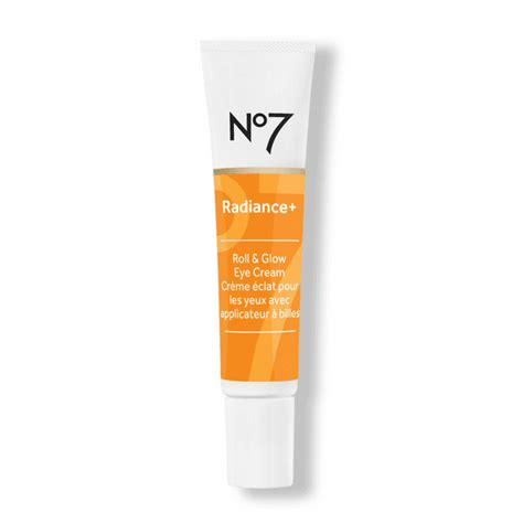 No7 Radiance+ Bright Eye Roll-on Eye Cream with Caffeine for Dark Circles & Puffiness, 0.5 oz ...