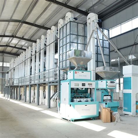 100t D Large Capacity Automatic Full Rice Milling Machine Price Rice Milling Machine Factory