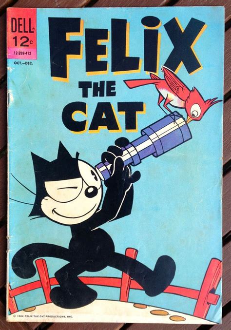 Felix The Cat 9 October 1964 Dell Comics Good Condition Felix The Cats Vintage Cartoon