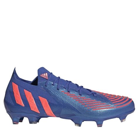 Buy Adidas Mens Predator Edge1 Low Fg Firm Ground Football Boots Hi Res Blueturbohi Res Blue