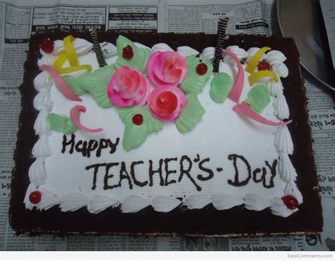 Teacher’s Day Cake - DesiComments.com